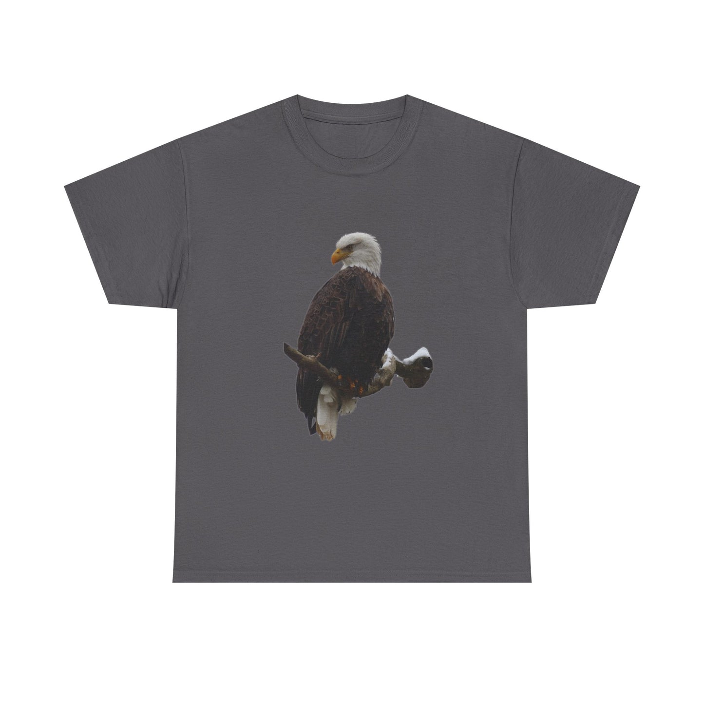 Eagle on Branch Unisex Heavy Cotton Tee