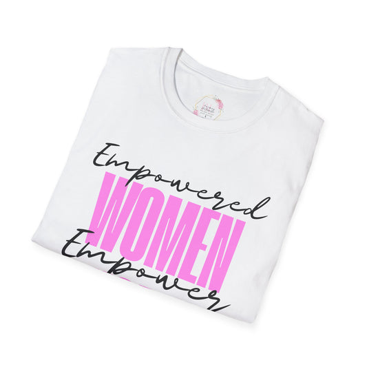 Empowered Women T-Shirt | Unisex Softstyle Tee for Feminism, Gifts for Her, Women's Empowerment, Birthday, Casual Wear