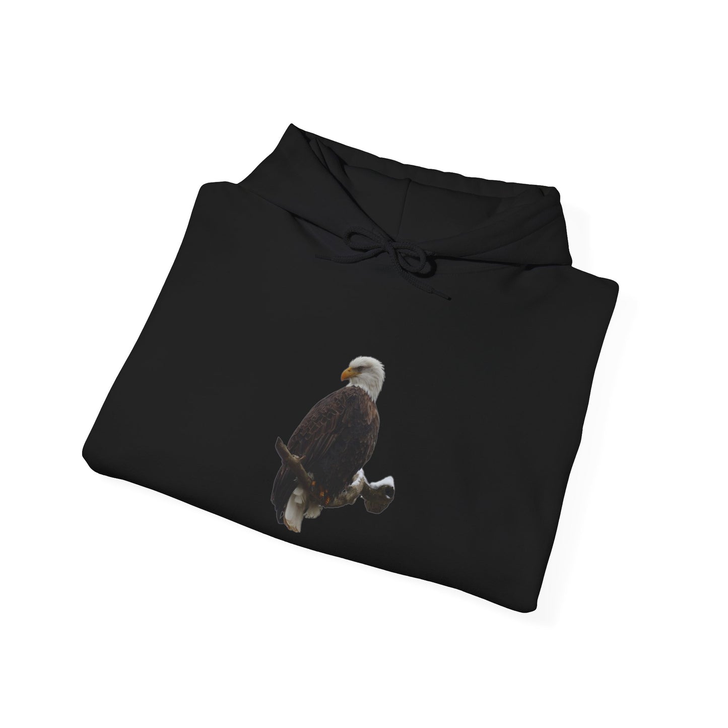 Eagle on Branch DNR Volunteer Hooded Sweatshirt v. 1