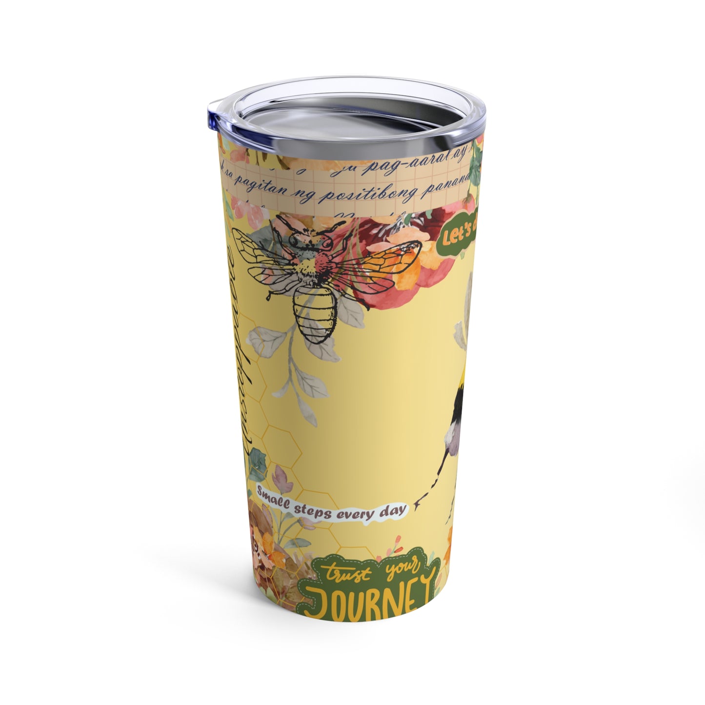 Bee on Your Journey-Tumbler 20oz