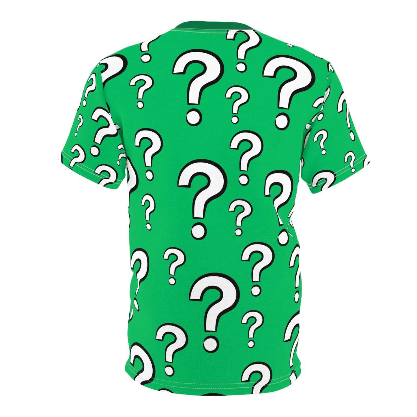 Unisex Green Question tee