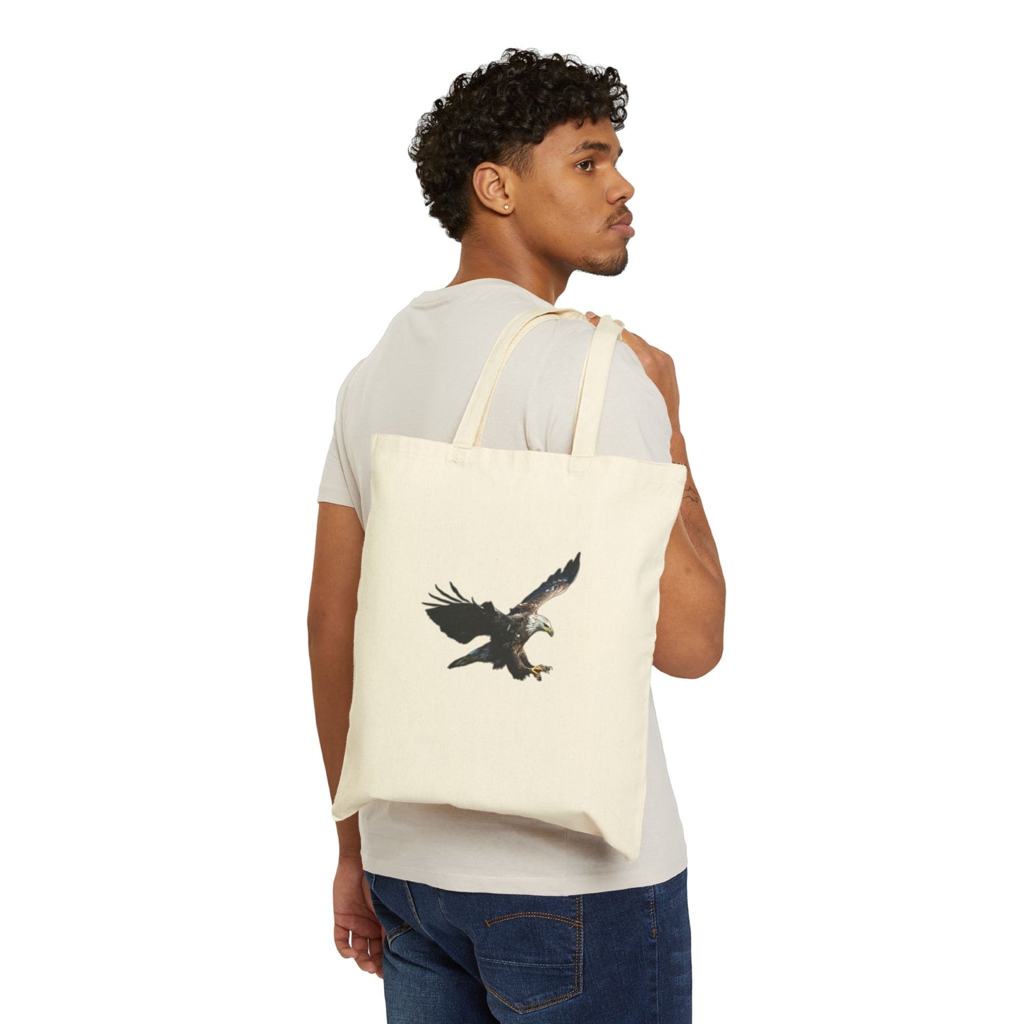 Eagle Canvas Tote Bag