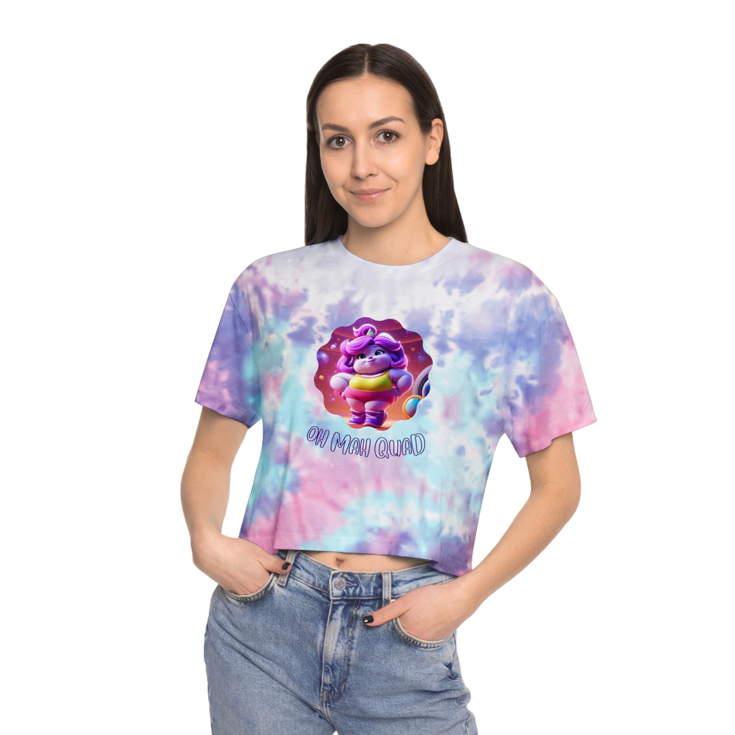 Women's Tie-Dye Crop Tee