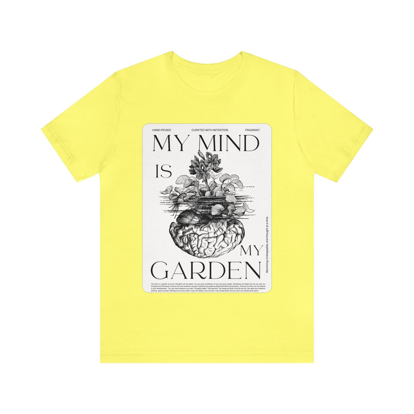 Mind Garden -Unisex Jersey Short Sleeve Tee