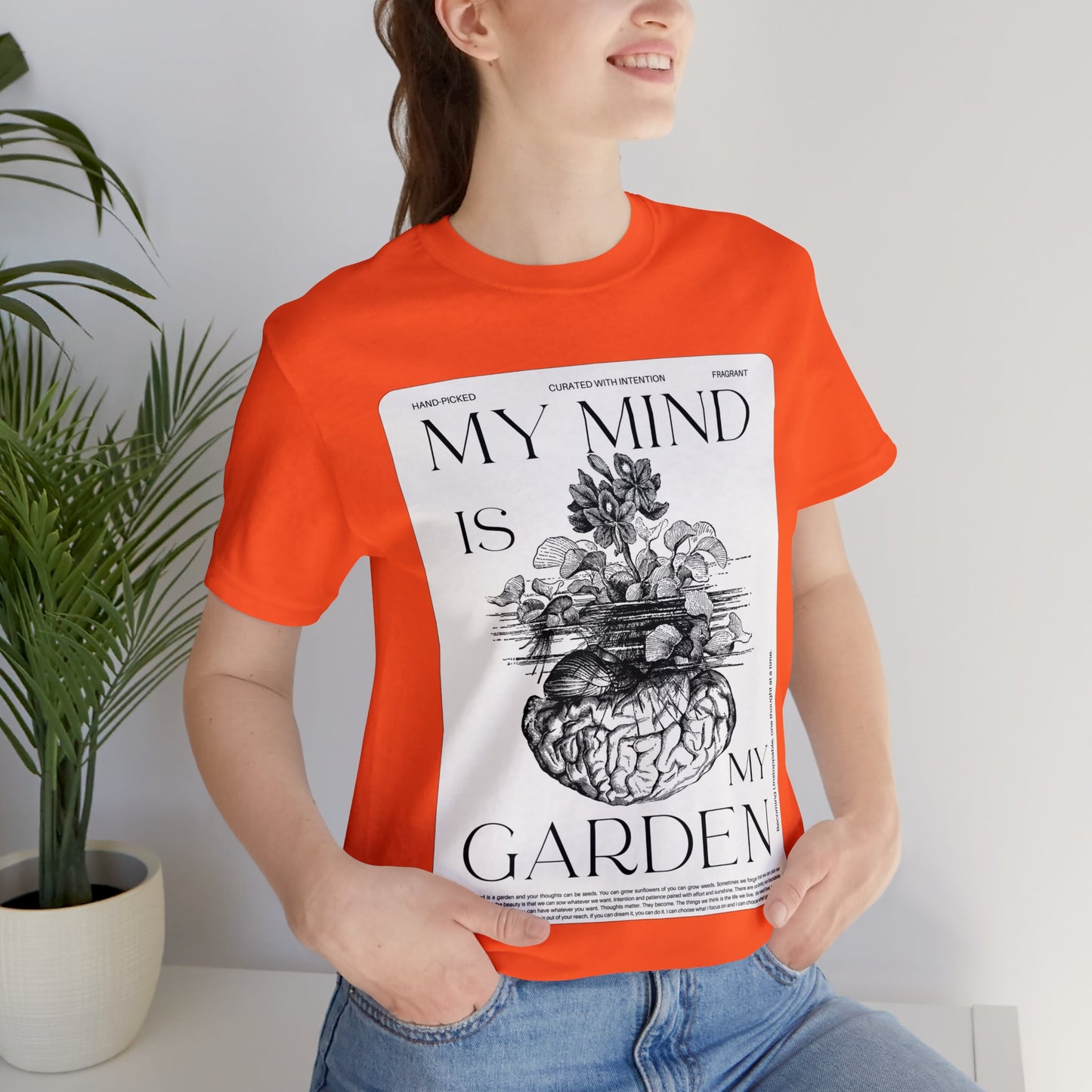 Mind Garden -Unisex Jersey Short Sleeve Tee