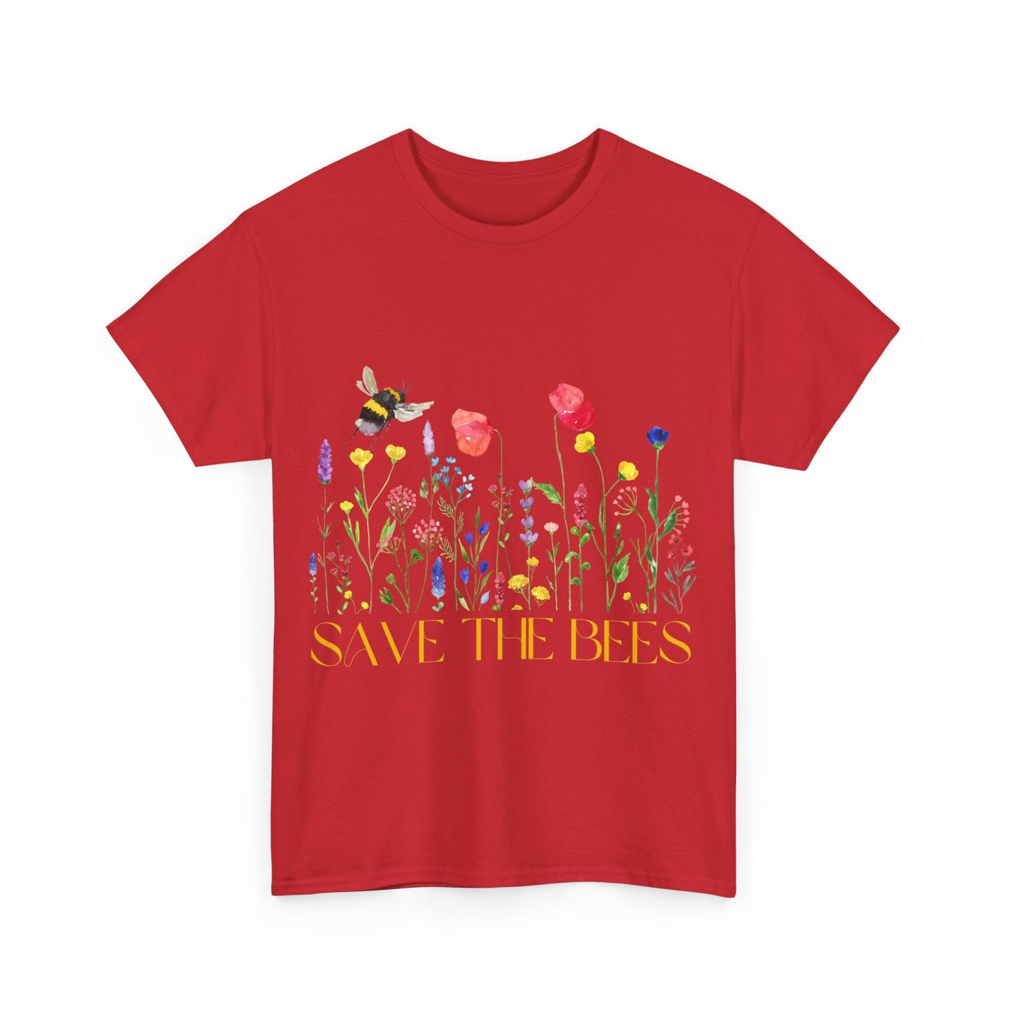 Save the Bees, Please! Unisex Heavy Cotton