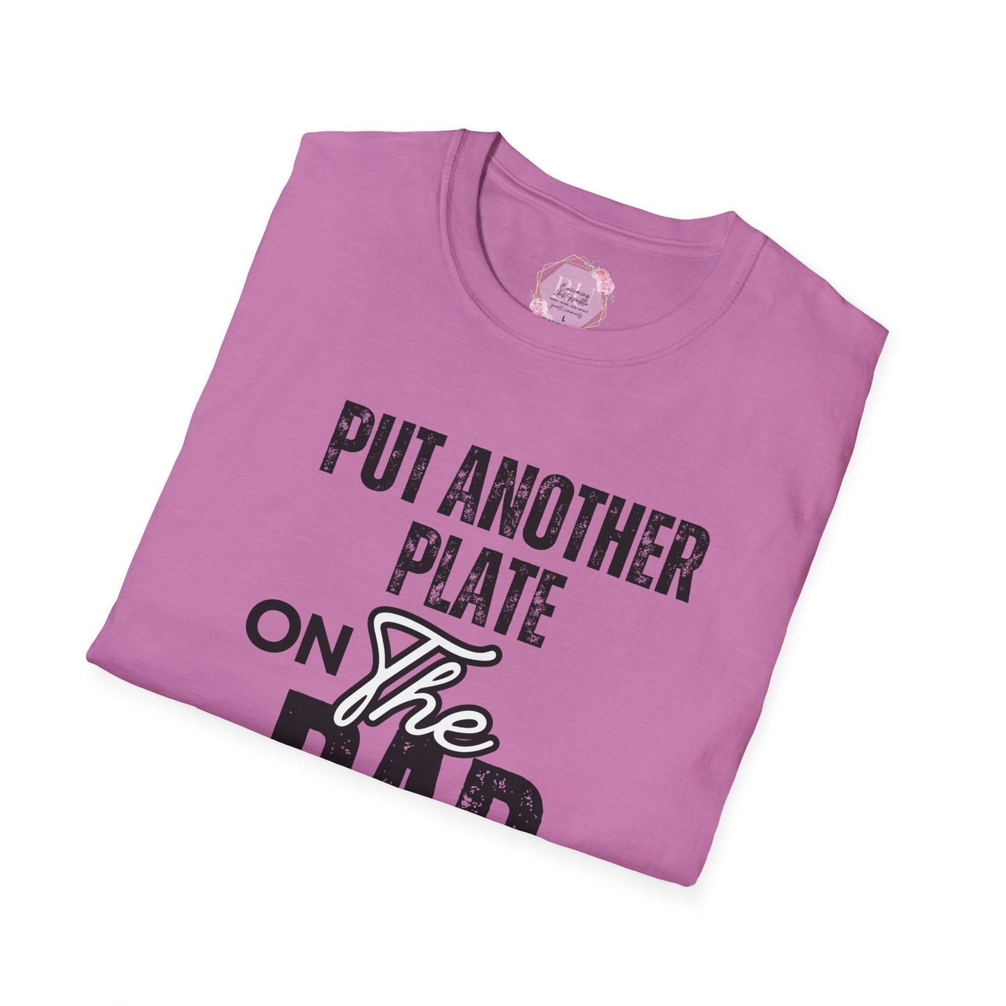 PUT ANOTHER PLATE ON THE BAR- Powerlifting Motivational T-Shirt, Fit Gift for Gym Lovers, Fitness Humor Tee, Workout Apparel, Unisex Gym Shirt