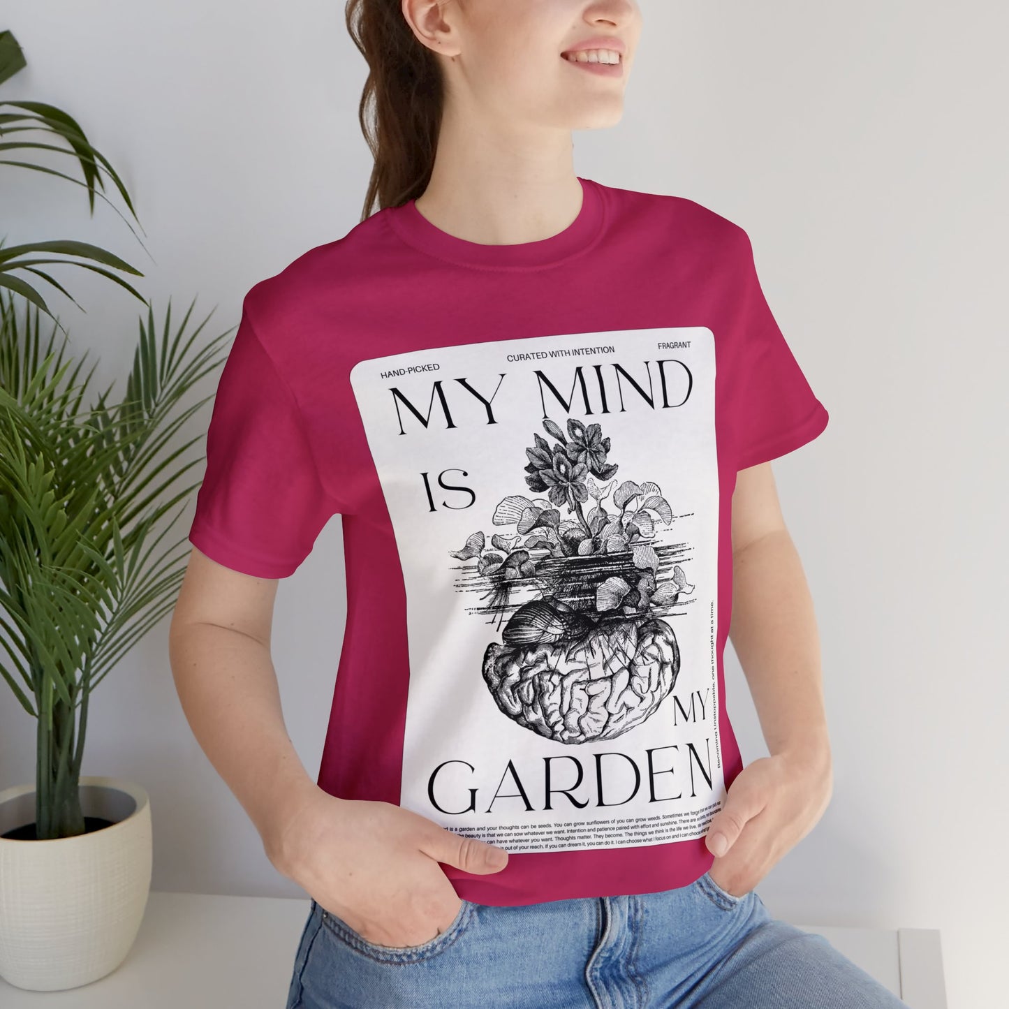 Mind Garden -Unisex Jersey Short Sleeve Tee