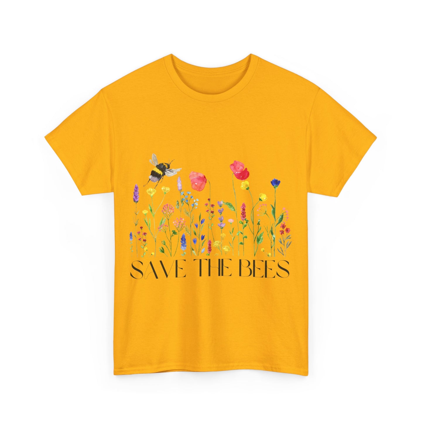 Save the Bees, Please! Unisex Heavy Cotton