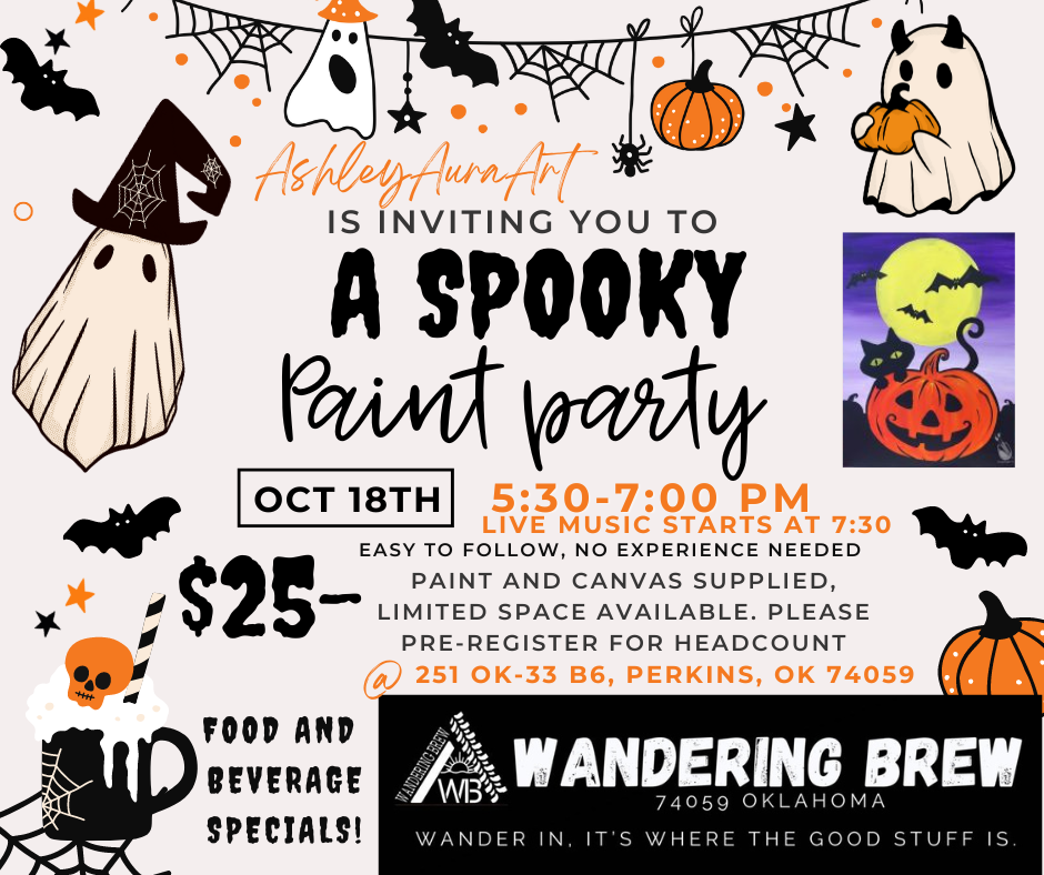 A SPOOKY Paint Party Registration Fee